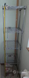 scaffale acciaio inox