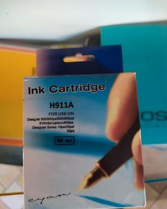Cartucce inchiostro plotter designjet 500/800