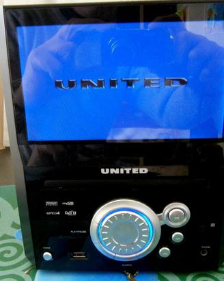 Lettore DVD/CD/MP3 e Radio, con Schermo