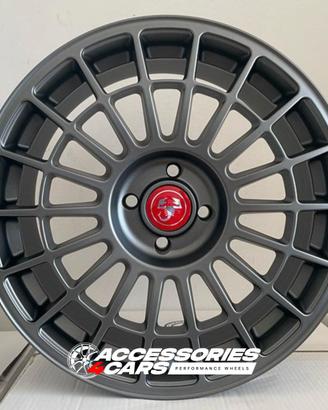 Set cerchi Montecarlo da 17 per 500 Abarth 595