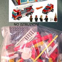 LEGO 60004 Fire Station city pompieri vigili del f