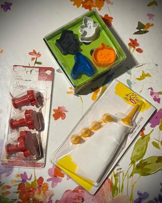 Set accessori da cucina stampi cutter Halloween