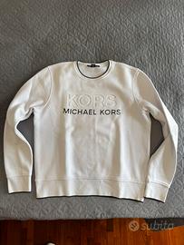 Felpa Bianco Michael Kors