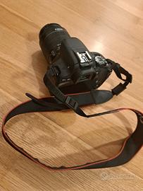 Canon EOS 100d +obiettivo 18-55 + tanti accessori