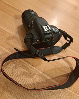 Canon EOS 100d +obiettivo 18-55 + tanti accessori