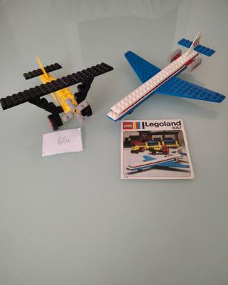 Set lego vintage 661 e 687 (con istruzion c mpleti
