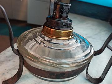 fornellino lampada alcool olio vintage