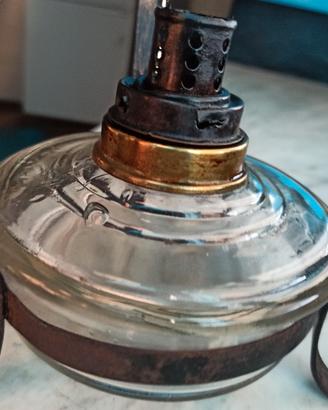 fornellino lampada alcool olio vintage
