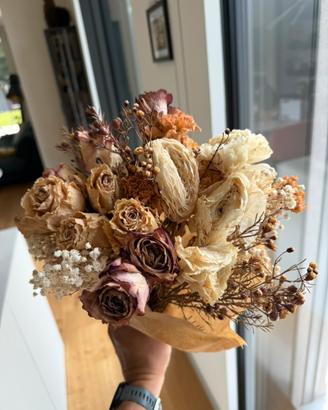 Mazzo fiori secchi home made