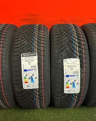 225 50 18 Gomme 4 Stagioni 2026 Continen 225 50R18