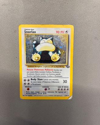 Snorlax Holo 11/64 set base