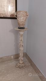 colonna con vaso cinese possibilità di trasporto