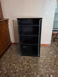 MOBILE NERO CON ANTE PORTA STERO /CD/ DISCHI
