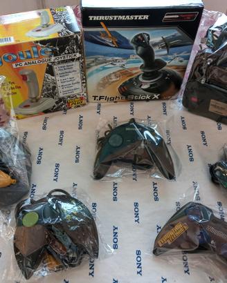 Controller,joystick,simulatori di volo per Pc