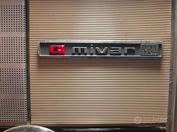 Radio a valvole Mivar r34