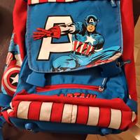 Zaino Captain America elementari
