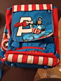 Zaino Captain America elementari