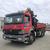 Mercedes atego 1828 ribaltabile con gru