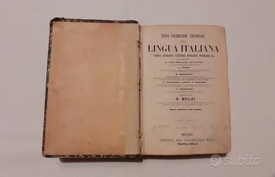 Melzi - Nuovo Vocabolario Universale - 1883