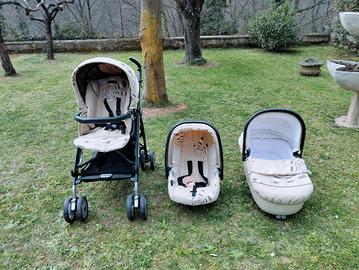 Trio Peg-Perego Pliko(Passeggino-Seggiolino-Culla)