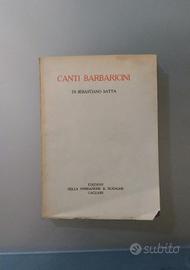Canti Barbaricini di Sebastiano Satta 