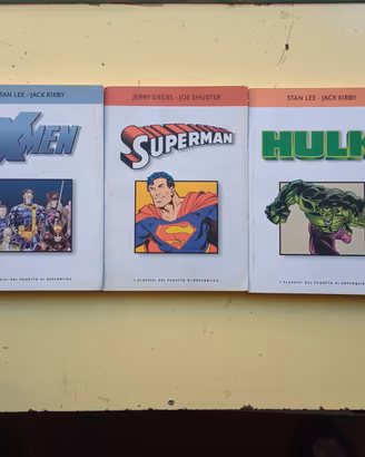 I CLASSICI DEL FUMETTO X-Men, Superman, Hulk