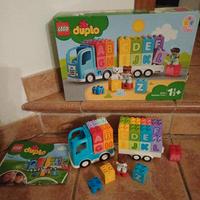 Set lego Duplo  e il camion e  i numeri