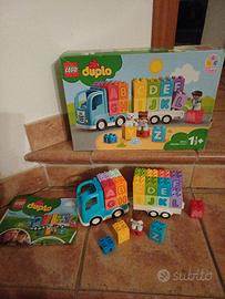 Set lego Duplo  e il camion e  i numeri