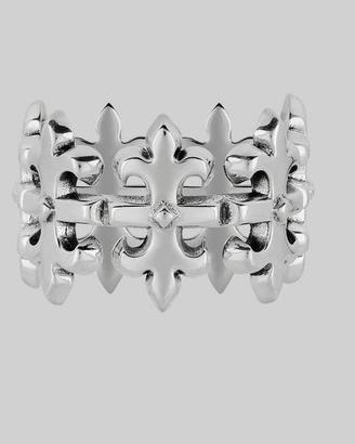 anello Regalrose argento 925 gothic ring