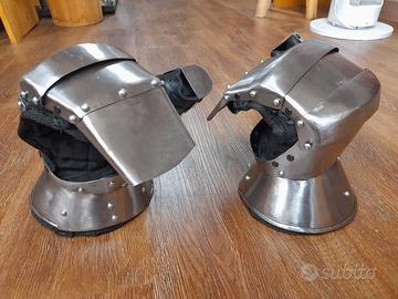 guanti armatura da buhurt