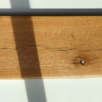 Mensola in legno massello Nuova + accessori fissag