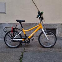 Woom GO 3 bici per bambini misura 16 pollici