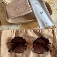 OCCHIALI DA SOLE Chloé Eyewear ORO ROSA