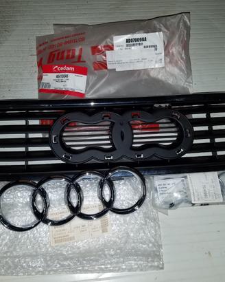Audi A6 griglia + stemma logo ant e post