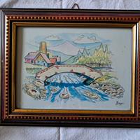 QUADRO “IL PONTE” DI BERGER