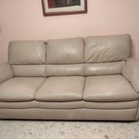 Divano in pelle DONDI