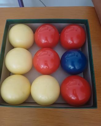 Bocce da biliardo aramith