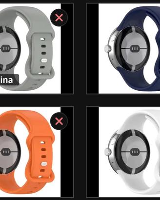 📦Cinturini Pixel Watch 3/4 (45mm) ✅NUOVI