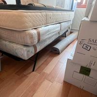 2 RETI SINGOLE E 2 MATERASSI SINGOLI