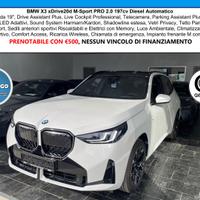 BMW X3 XDrive20d M-Sport PRO NEW MODEL C19" Tetto