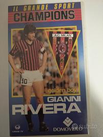 VHS "Gianni Rivera golden boy" - Milan Calcio