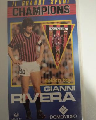 VHS "Gianni Rivera golden boy" - Milan Calcio