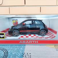 Modellino Fiat 500 Abarth 2008 1:18