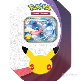 Pokémon 30° anniversario sylveon-ex & greninja-ex