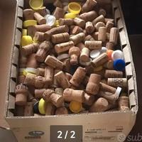 Tappi sughero ed in plastica  x hobby creativo