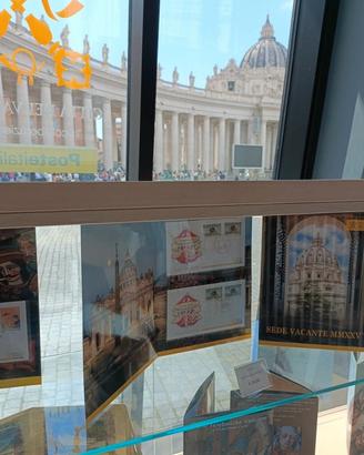 Folder Sede Vacante 2025 Filatelia Vaticano