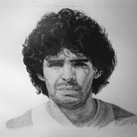 Ritratto Maradona