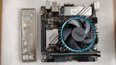MAINBOARD ASUS H610I-PLUS D4, CORE I5-12400