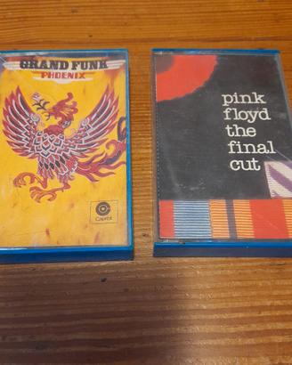 N. 2 MUSICASSETTE "PINK FLOYD " e "GRAND FUNK"
