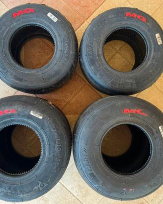 Treno Gomme Kart 125 MG Rosse SH2.